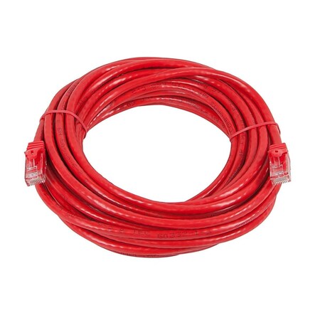 Monoprice Cat5E Cable, 50 ft.Red 11347